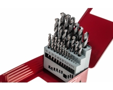 25 Piece HSS Drill Bit Set