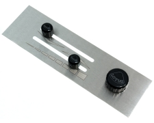 Black Aluminium Heater Panel & Controls