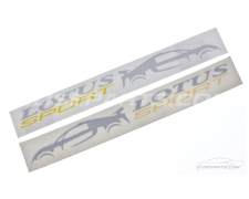 Decal - Lotus Sport Yellow / Silver