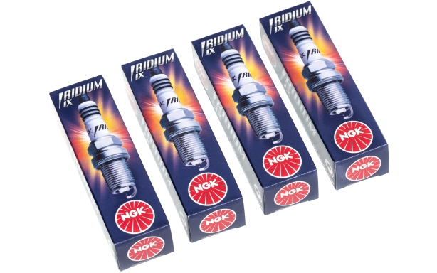 4 x Iridium IX Spark Plugs BKR6EIX-11 Image