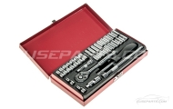 24 Piece 1/4" Drive Socket Set Image