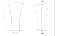 42mm x 150mm Long Air Horn Trumpet Image