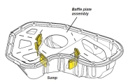 1 Baffled Sump Rubber Flap A702E0004F Image