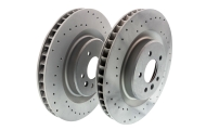 Evora Drilled Front Brake Discs OEM Image