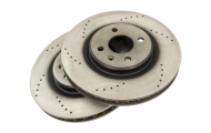 S2/S3 Cross Drilled Directional Brake Discs Image