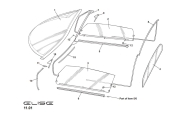 Door Rear/Roof Seal Assembly B116V0098F Image