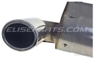 S2 Twin Exit Stainless Steel Sports Exhaust Image