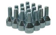 16 x Silver Star Spline Original Wheel Bolts Image