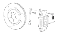 V6 Exige Brake Caliper Bolts B138J6001F Image
