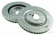 Pair of V6 Exige Front Brake Discs OEM Lotus Image